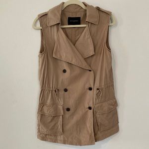 Banana Republic utility vest size small khaki